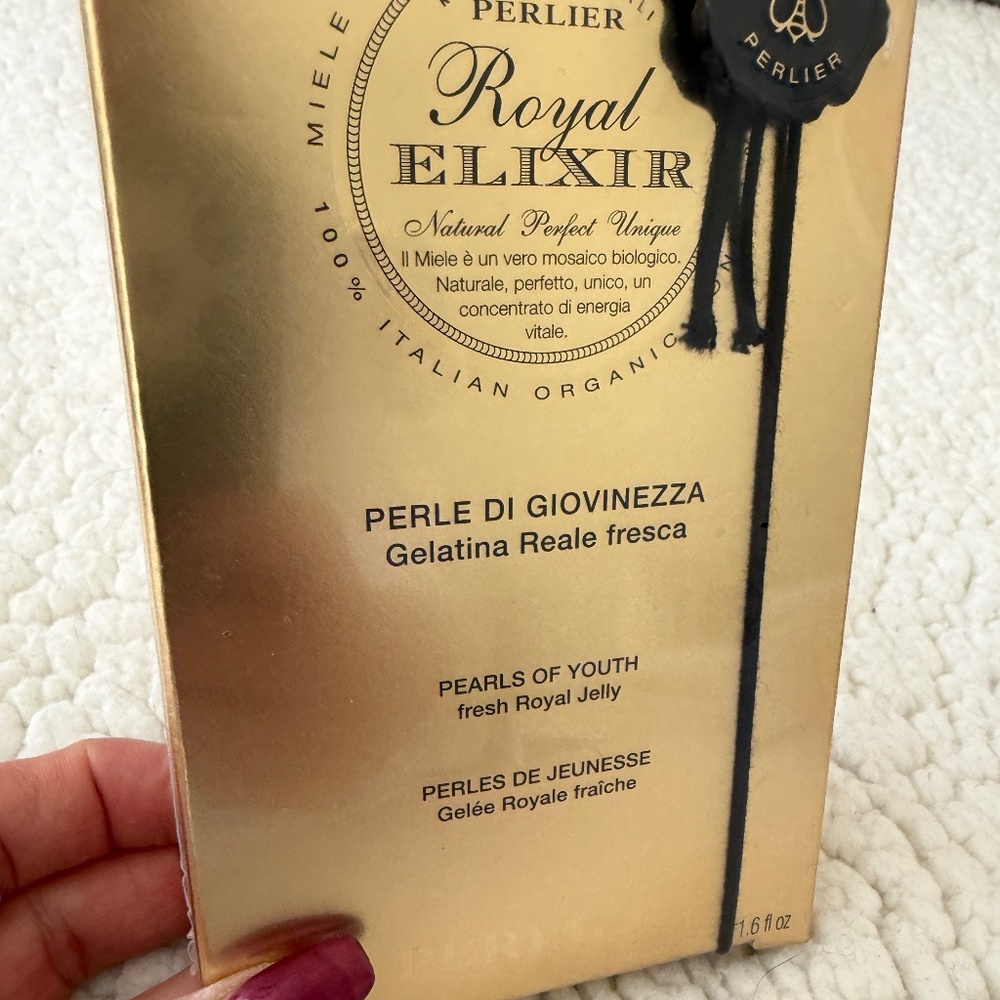 Perlier Royal Elixir Pearls of Youth Fresh Royal Jelly 1.6 fl oz | New Sealed